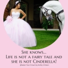Life is not a Fairy Tale and She is not Cinderella